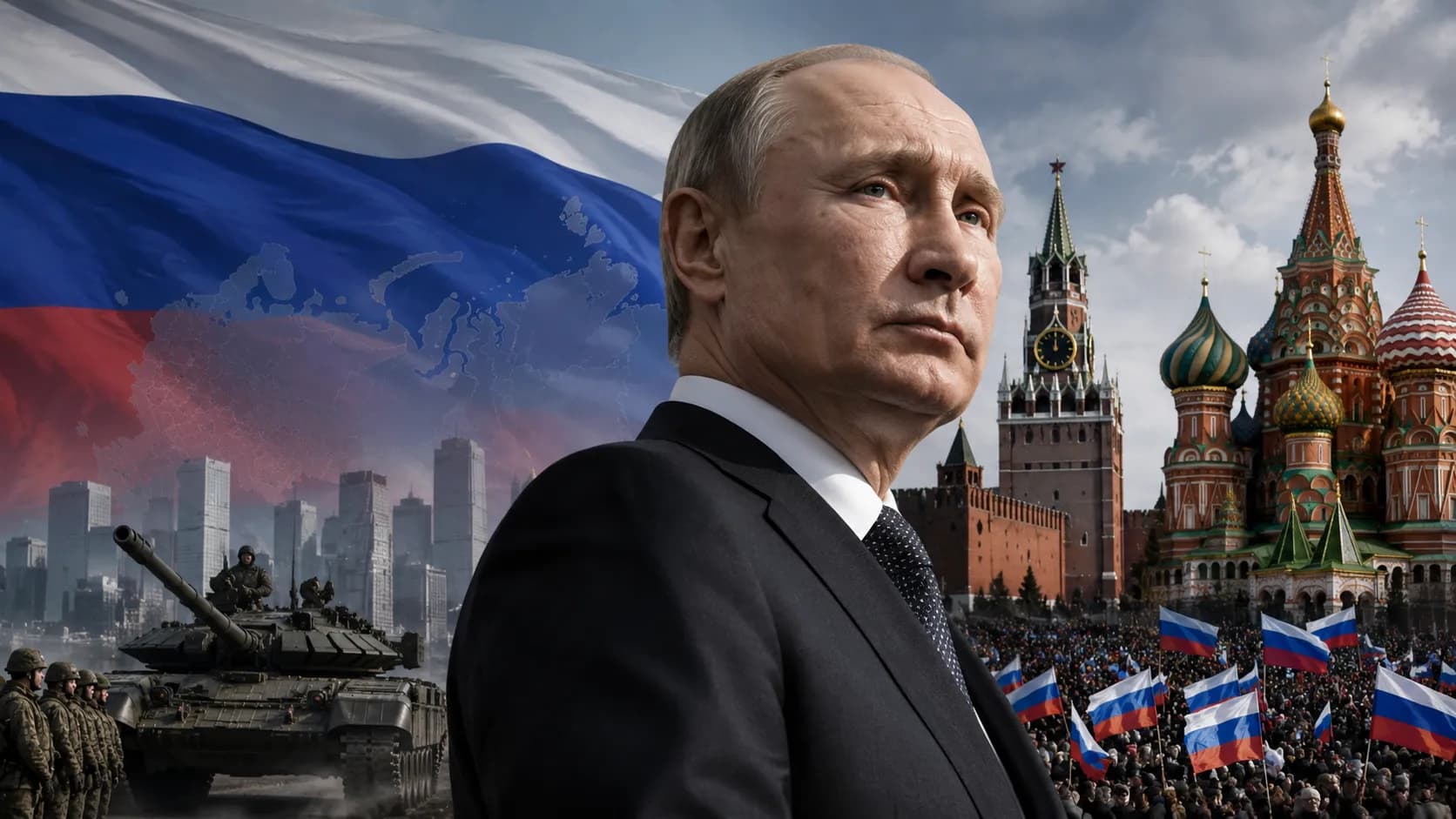 Putin’s Long Rule Faces a New Test