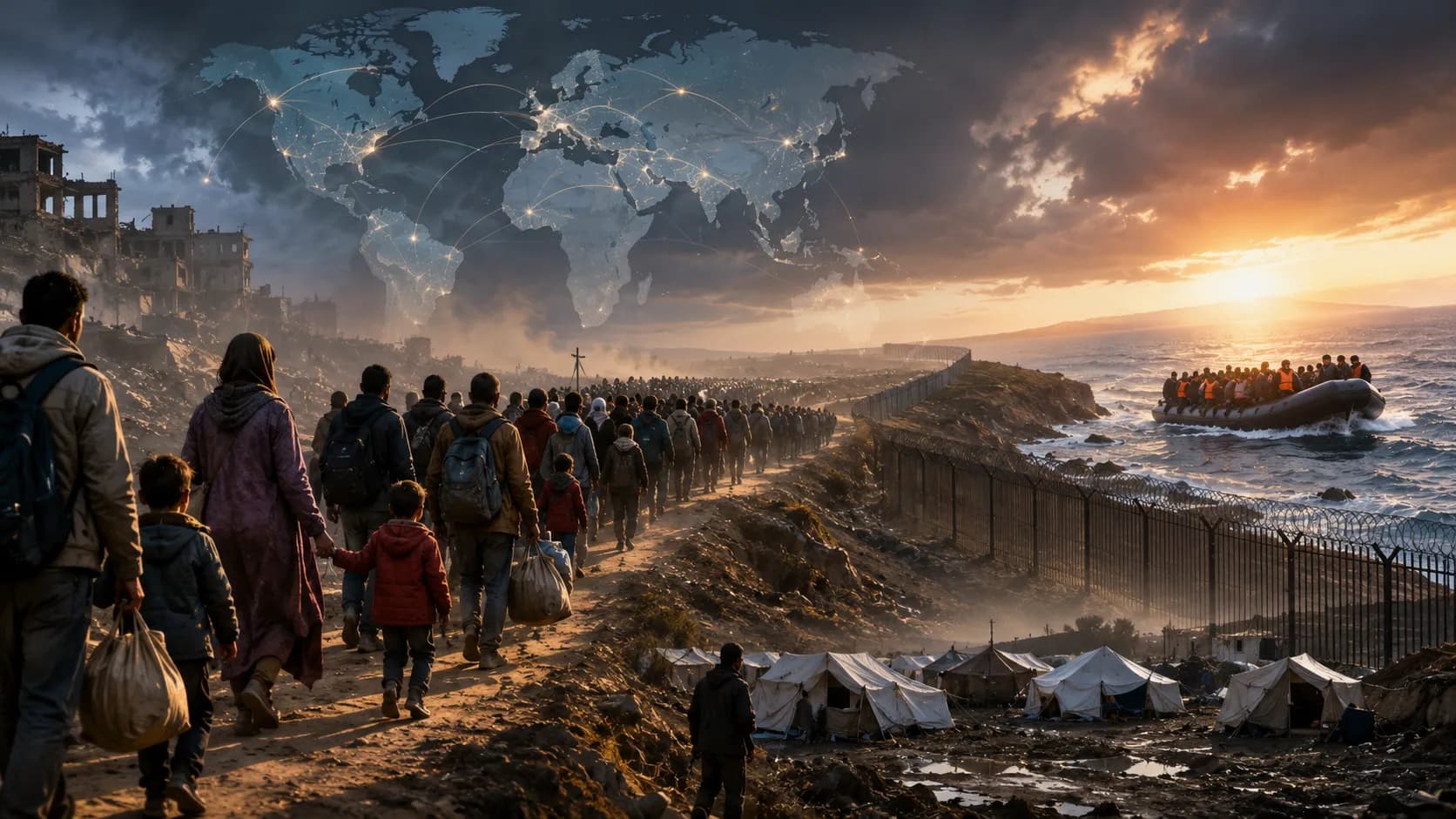 Migration Crises Are Shifting Across the Globe
