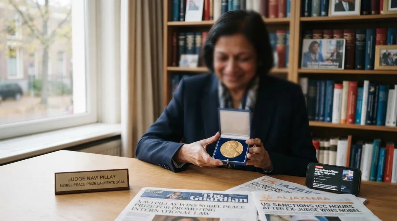 Navi Pillay wins Nobel Peace Prize as US sanctions ICC