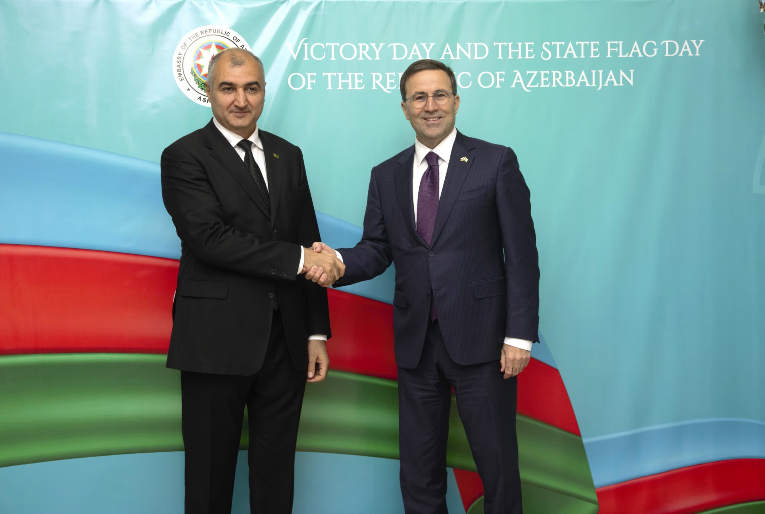 Azerbaijani embassy in Turkmenistan commemorates Victory Day