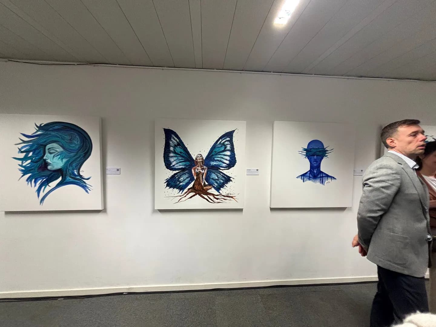 EUReflect Attends Vernissage of Uruguayan Artist Karina Yacoubian in Brussels