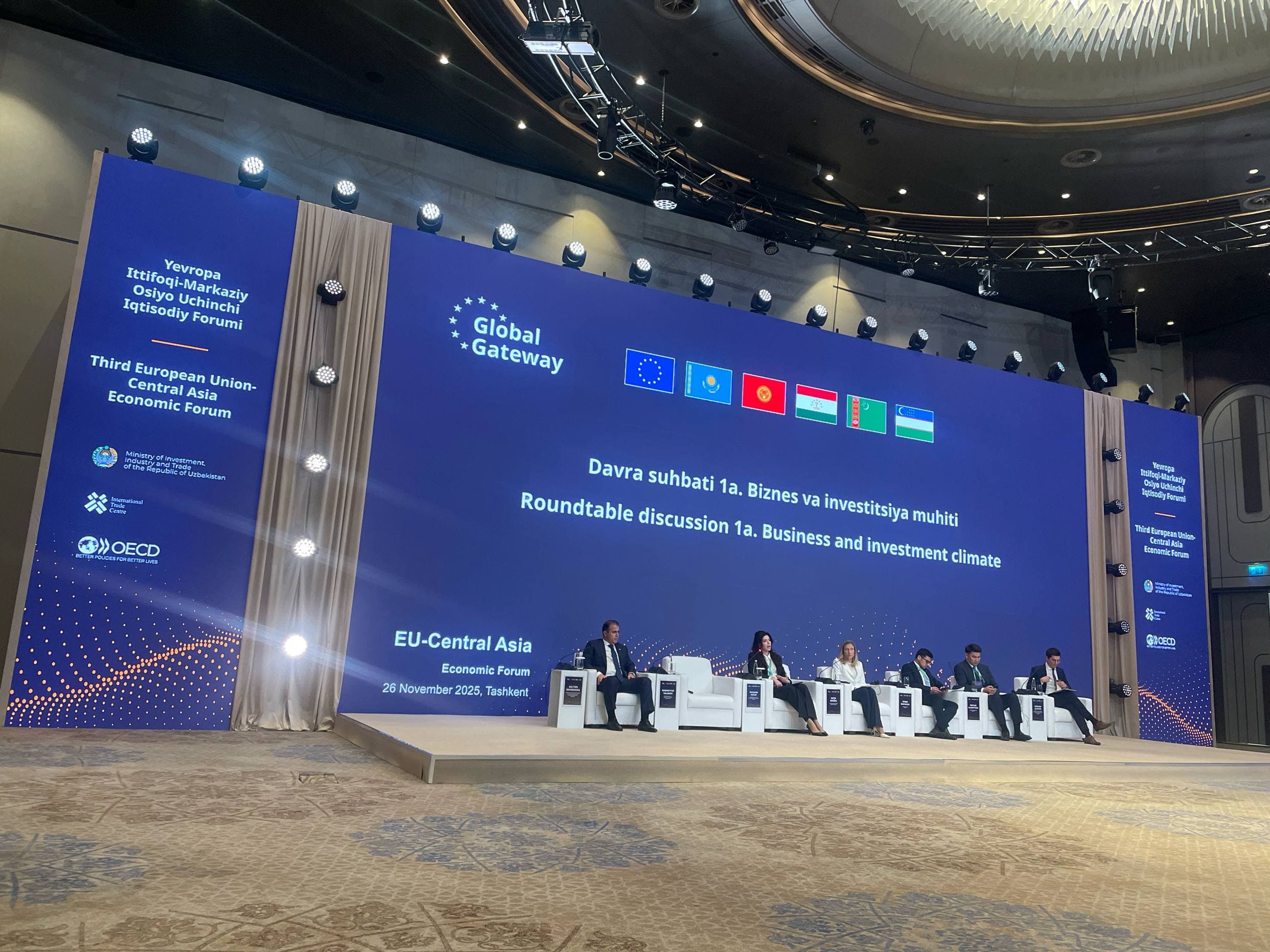 Tashkent Hosts EU–Central Asia Economic Forum