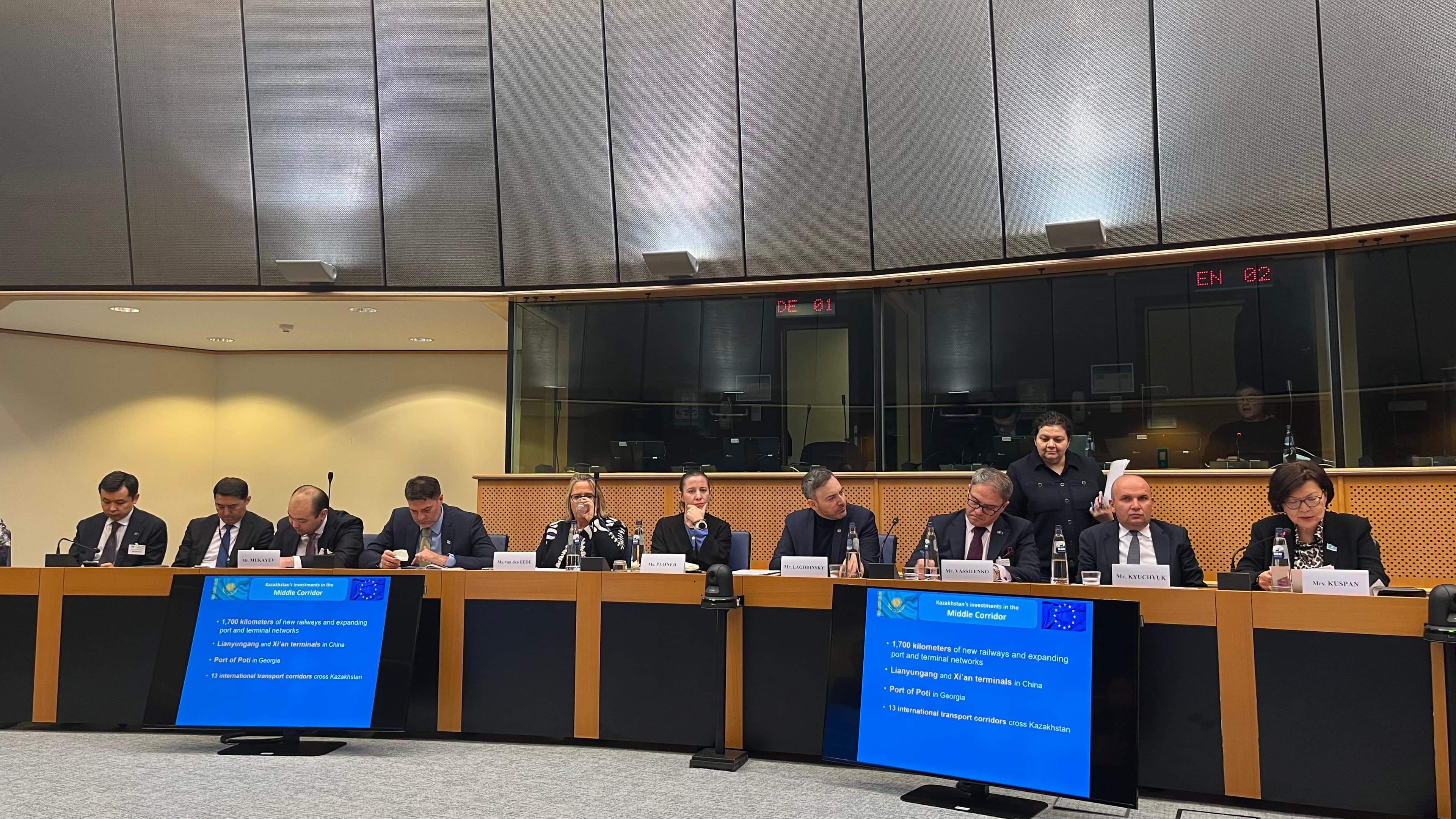 European Parliament : Strengthening EU–Kazakhstan Connectivity