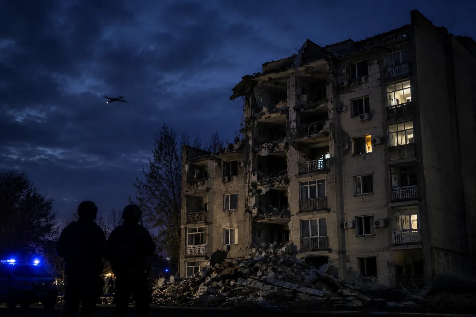 Russian drone hits an apartment block in Romania, NATO condemns