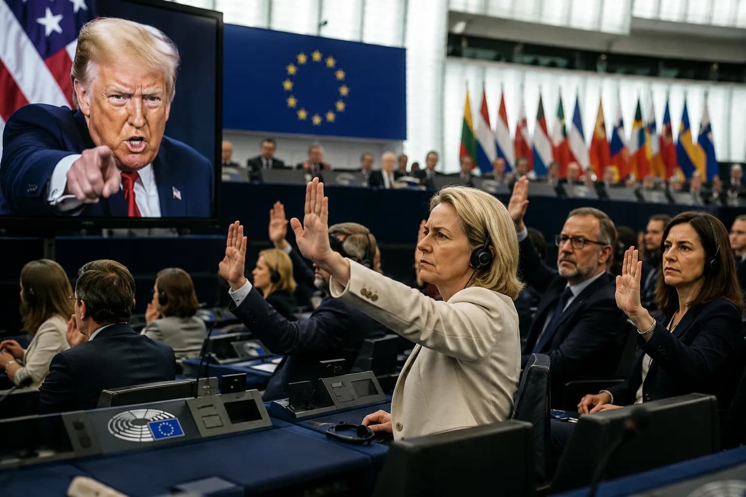 EU MEP rejects Trump’s threats over EU-US trade deal