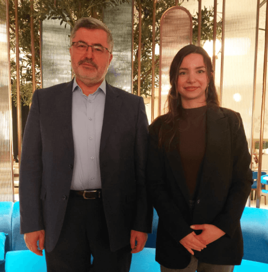 MP Ali Özkaya in Brussels