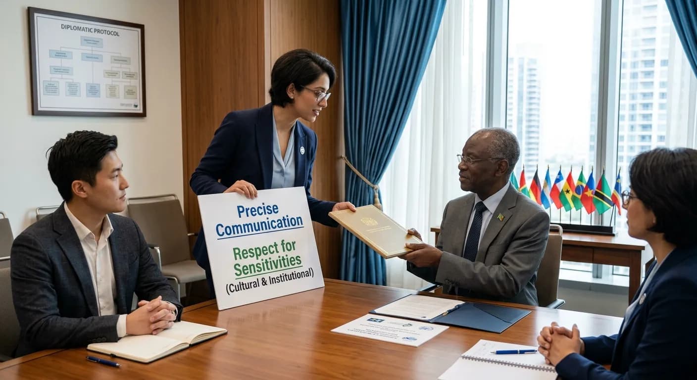 Business Diplomat: Protocol Knowledge Strengthens Trust
