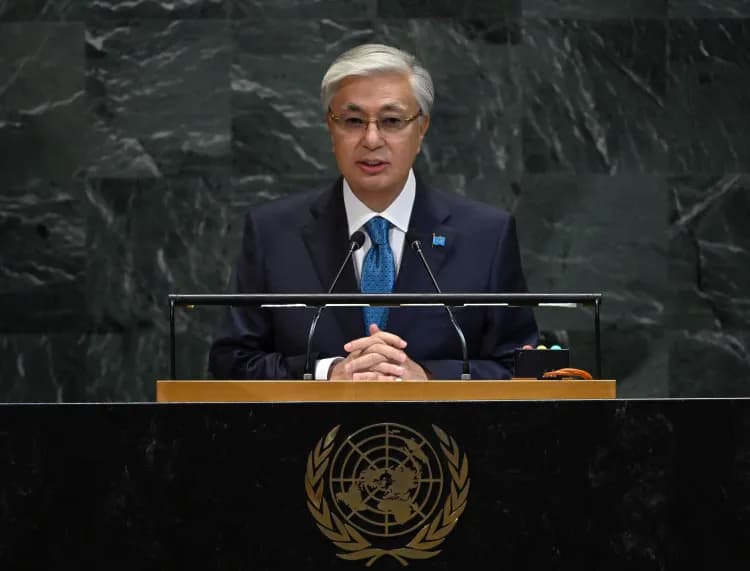 Kazakhstan’s President Tokayev Addresses UN Assembly