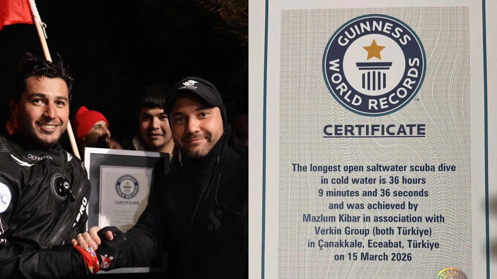 Guinness World Record Officially Certified in Çanakkale: Historic Achievement by Mazlum Kibar