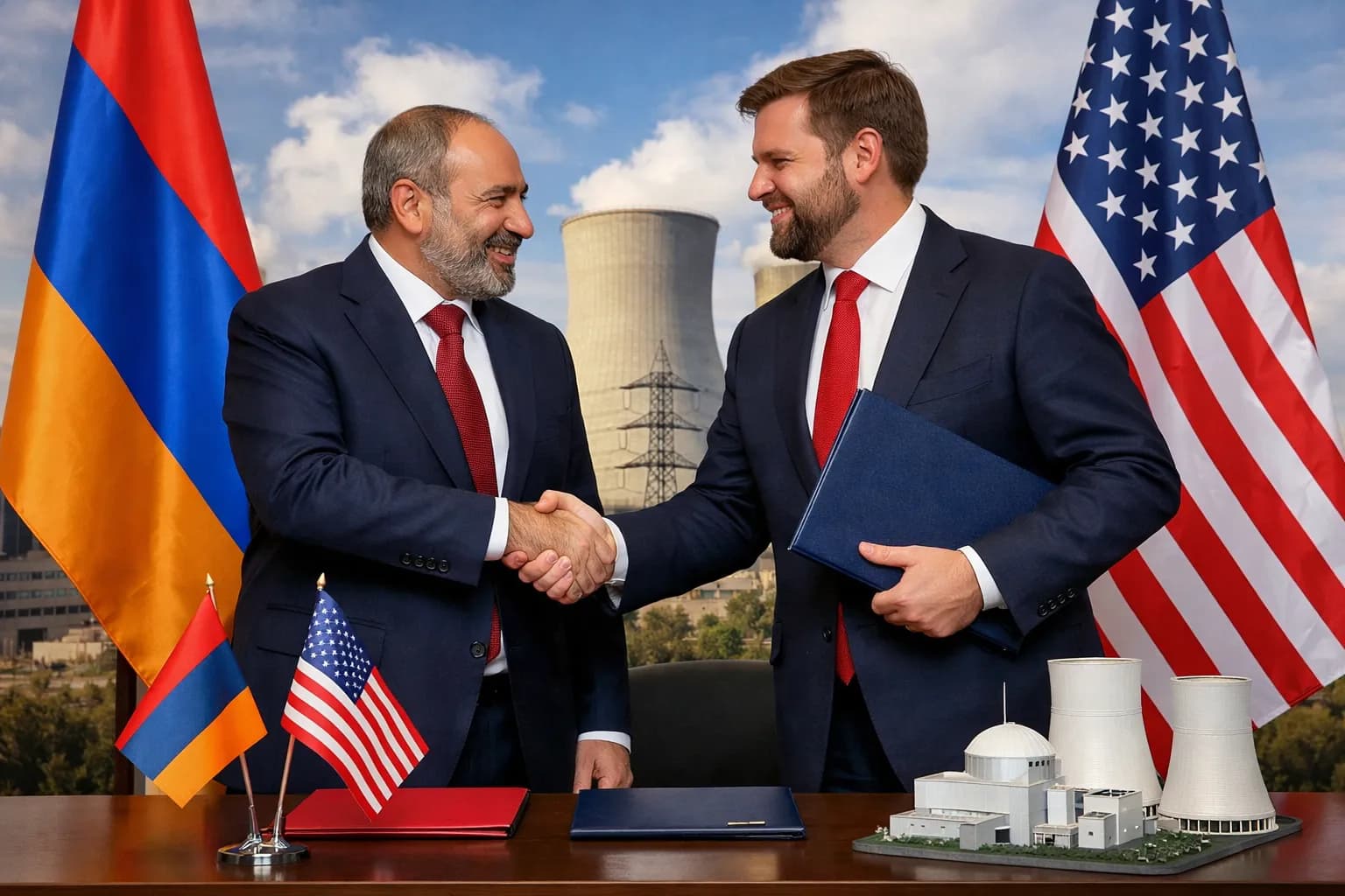 Armenia and United States Conclude Civil Nuclear Cooperation Talks, Announce $9 Billion Energy Initiative
