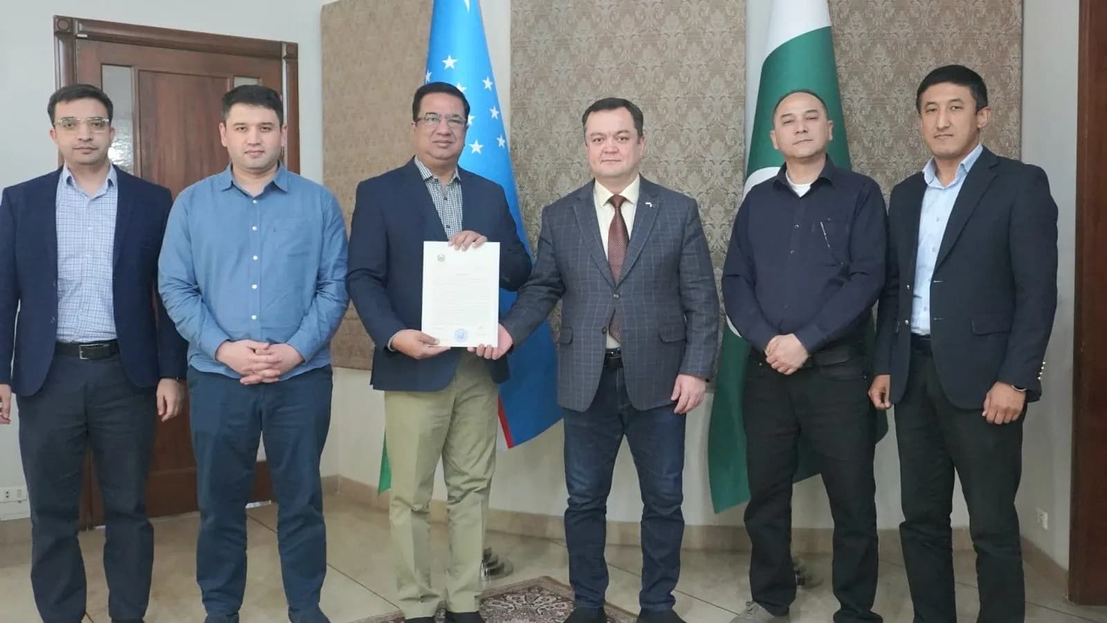 Uzbekistan Embassy Appreciates Mr. Khalid Taimur Akram with Citation of Honor