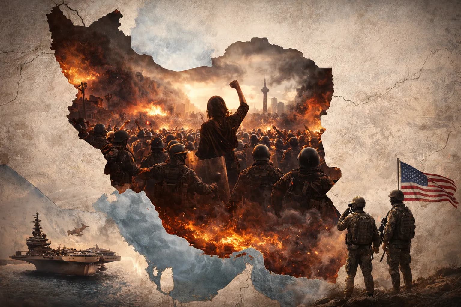 Iran on the Edge: Protests, Power Struggles and the Risk of Foreign Intervention