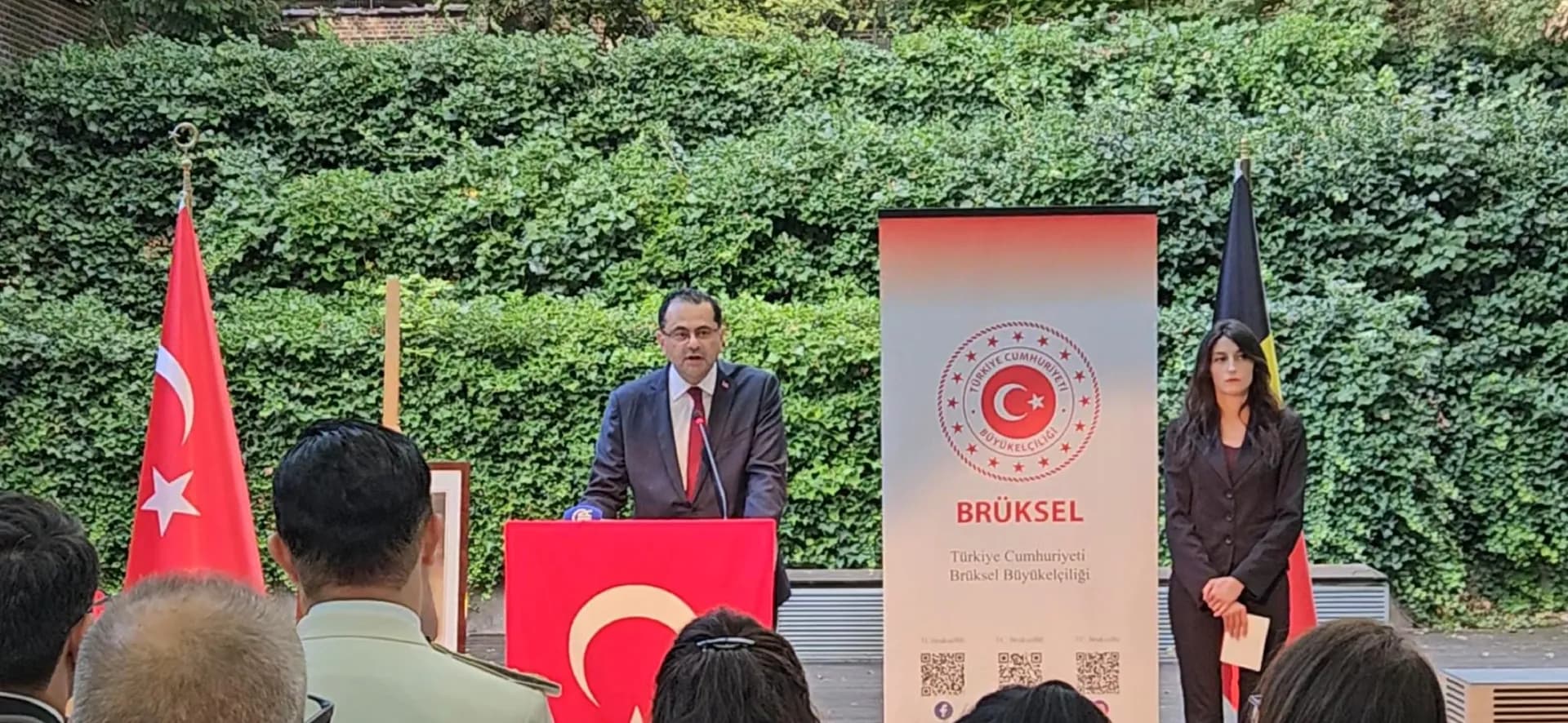 The 104th Anniversary of Turkish Victory Day Celebrated in Brussels