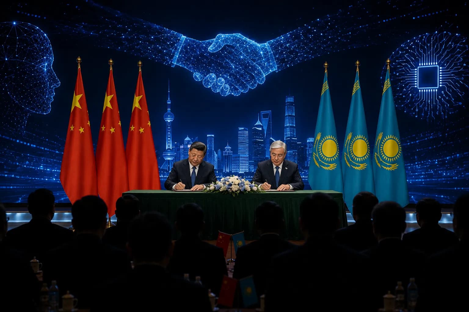 Xi Jingping praises China-Kazakhstan relations after signing $13bn in deals