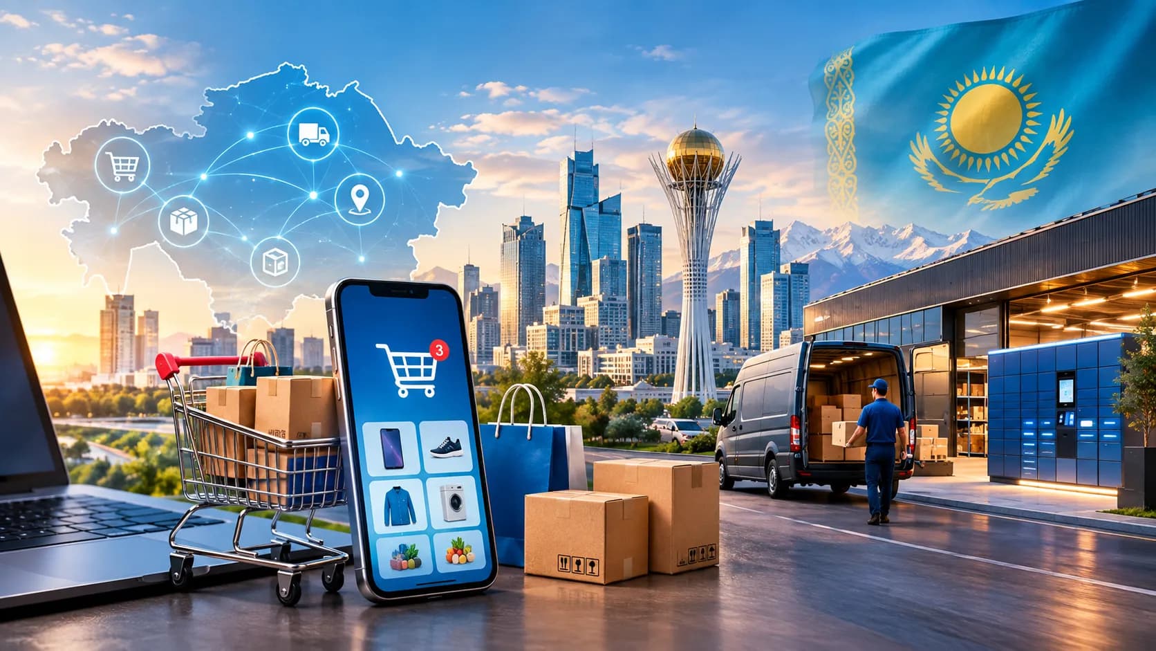 E-Commerce in Kazakhstan: An $8 Billion Market and the Dominance of Digital Platforms