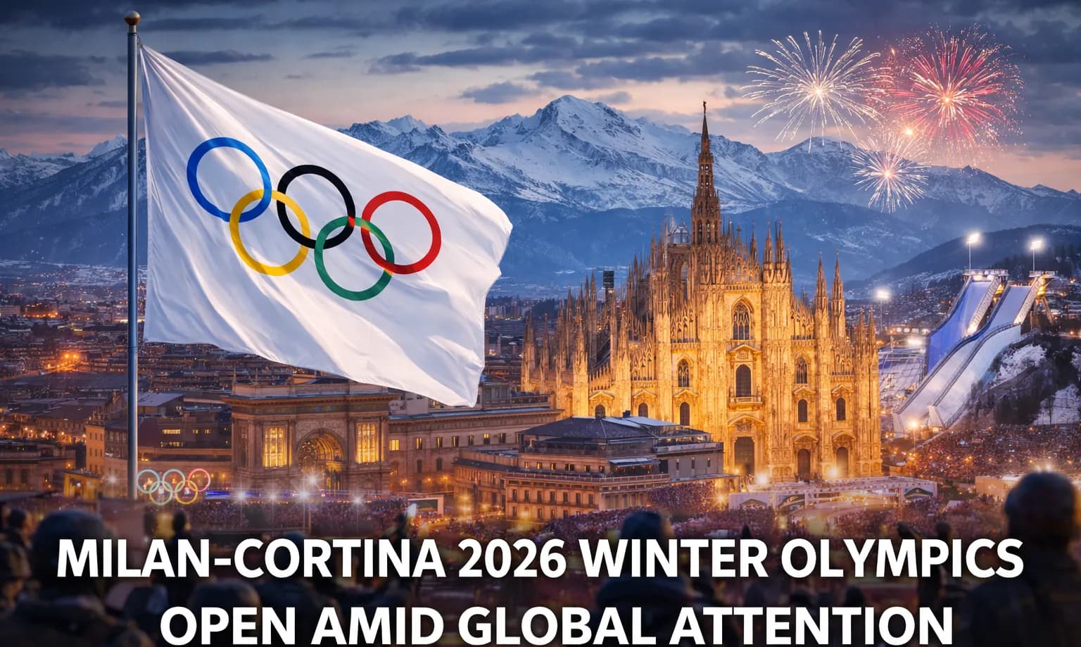 Milan–Cortina 2026 Winter Olympics Open Amid Heightened Global Attention