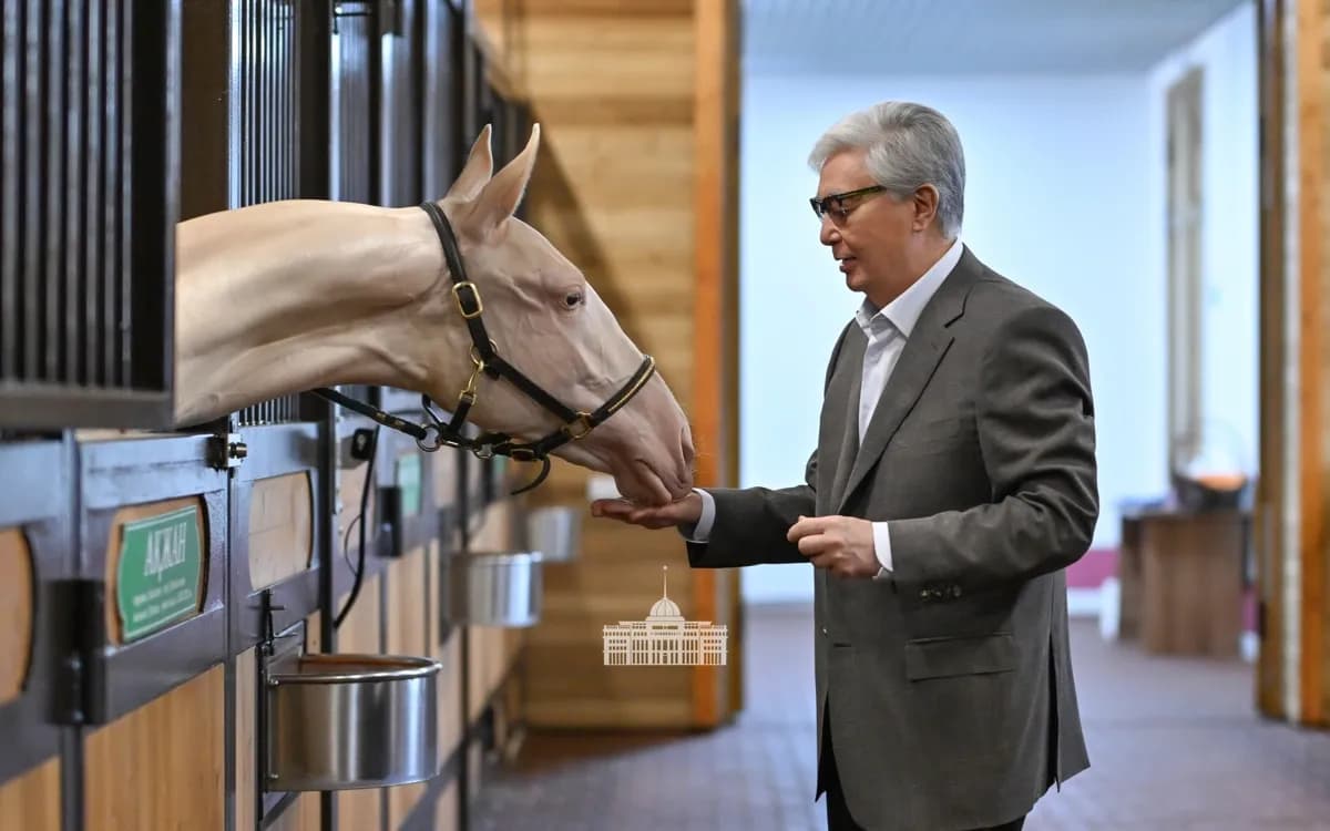 Aqzhan horses and Kazakhstan