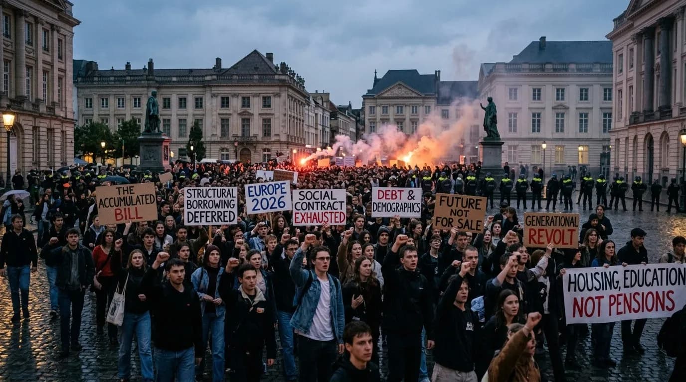 A Continent in Crisis: Is Europe’s Political Failure Fueling a Generational Uprising?