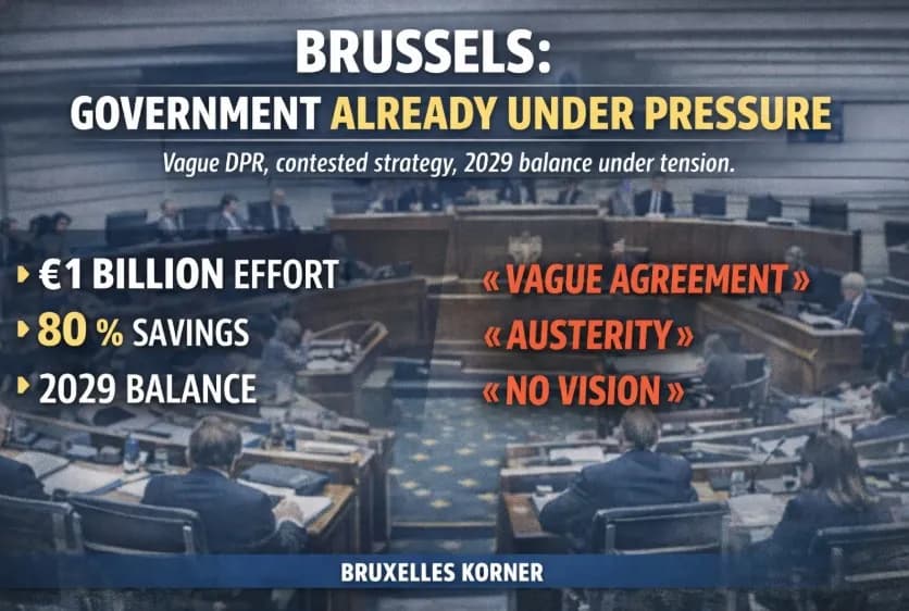 Brussels Budget at Risk Following Crisis Exit