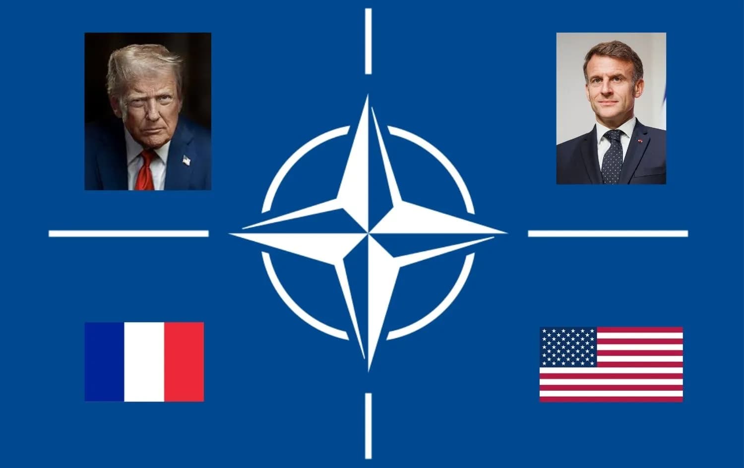 Macron calls on Trump to be serious