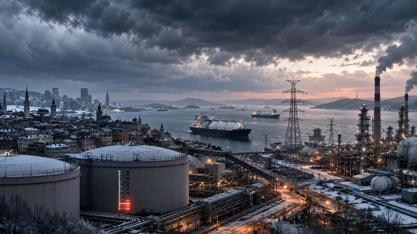 Europe Faces a Critical Test of Energy Security as Fuel Buffers Continue to Erode