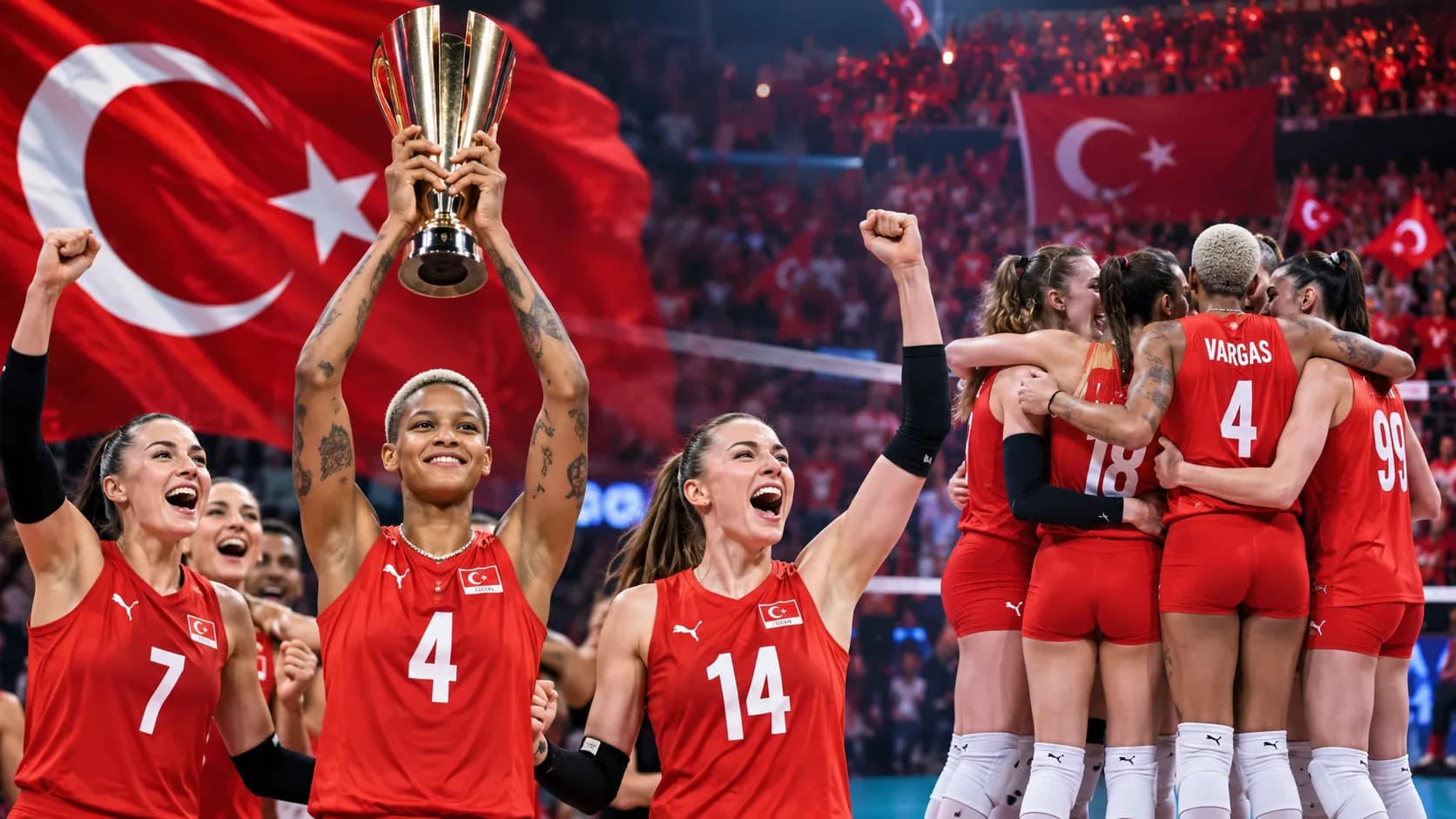 Türkiye Retains European Women’s Volleyball Crown