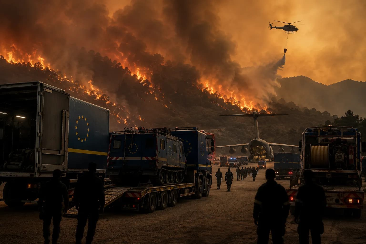 Wildfire response systems in EU are at their limit