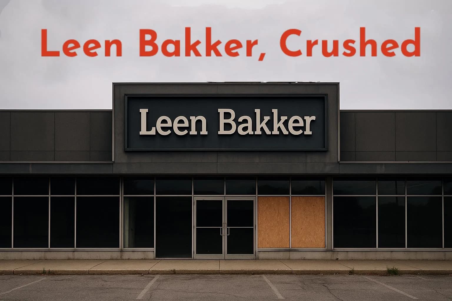 Belgian Retail in Mourning: Leen Bakker Disappears, 270 Lives Shattered