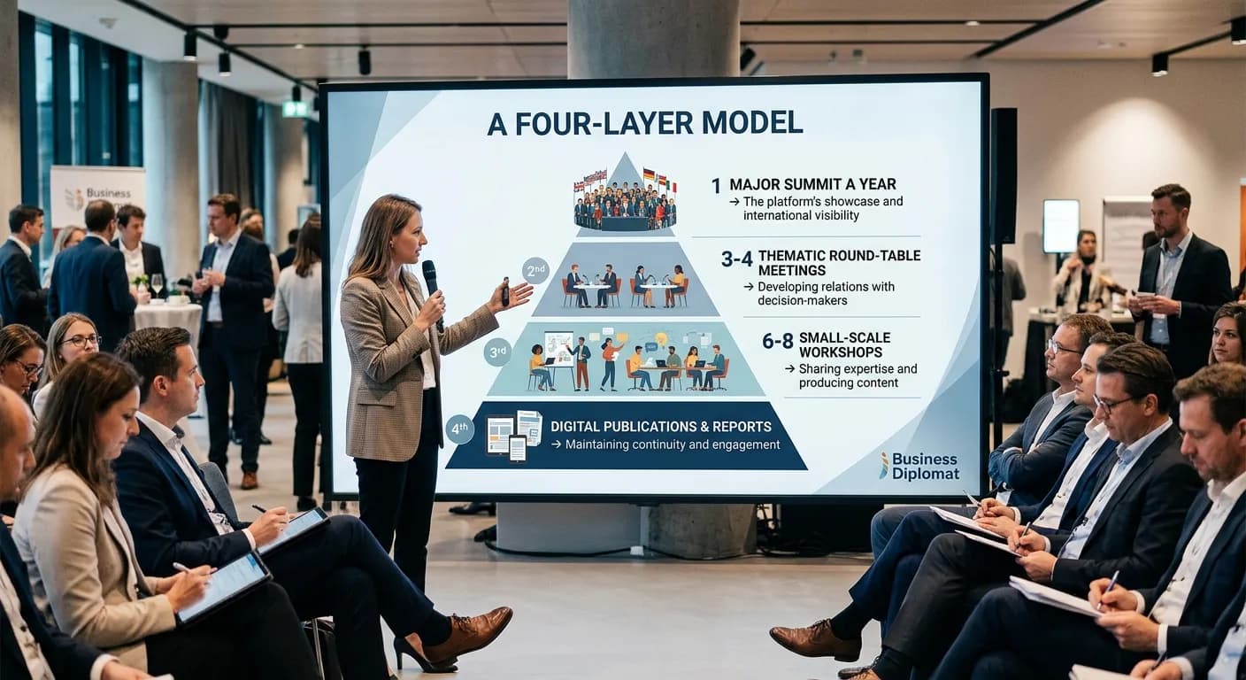 Business Diplomat: A Four-Layer Event Model